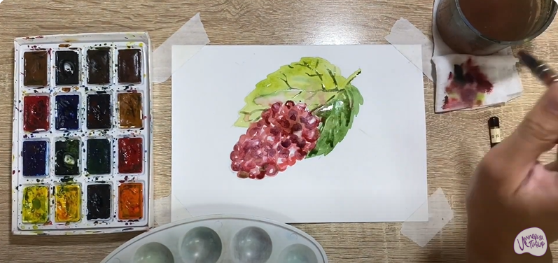 Рисуем Шелковица