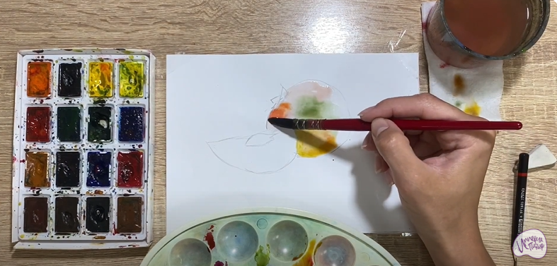 Рисуем Сапота