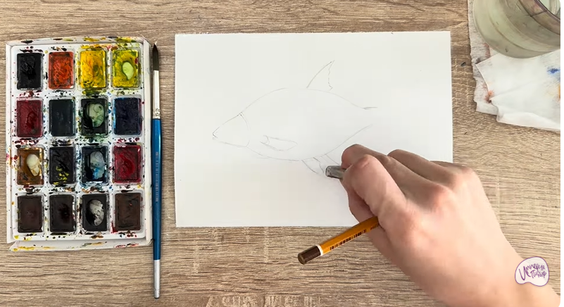 Рисуем Густера