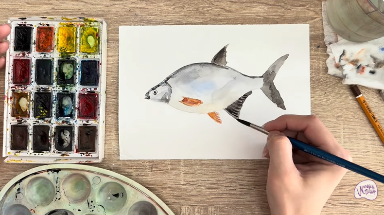 Рисуем Густера