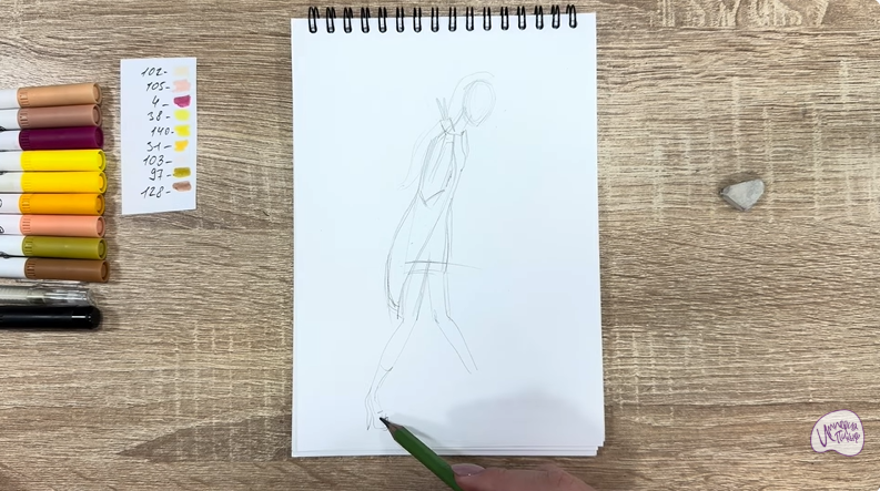 Рисуем Хани Лемон из "Город героев"