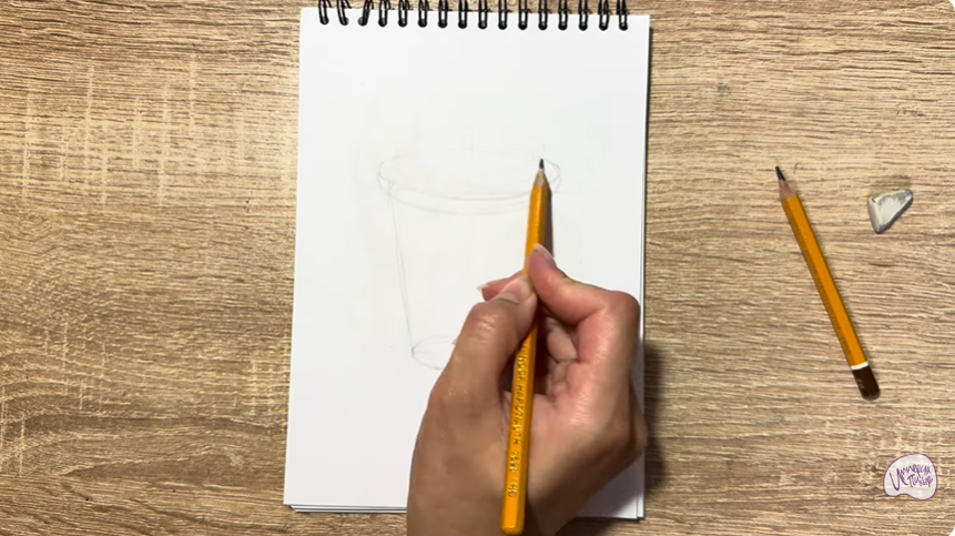 Рисуем Кофейный стакан