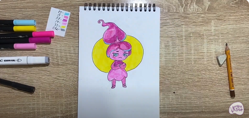 Рисуем Рози из "Семь Королевств"