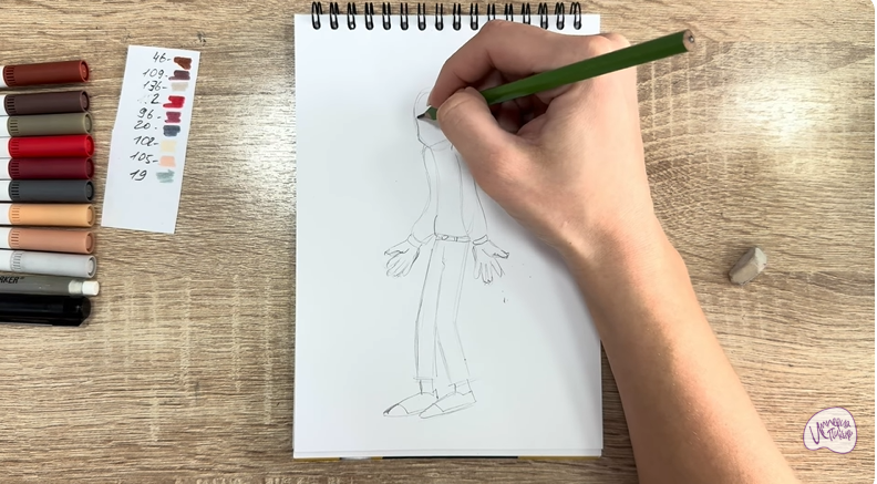 Рисуем Фил Динозавров из «Доктор Динозавров»