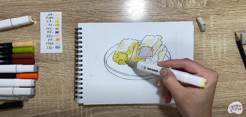 Рисуем Голубцы