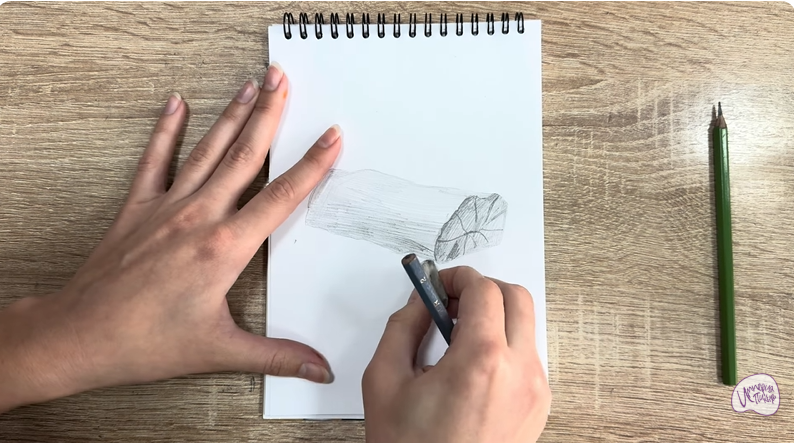 Рисуем Бревно