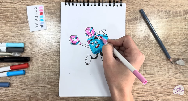 Рисуем Тяга из "Живой гараж"