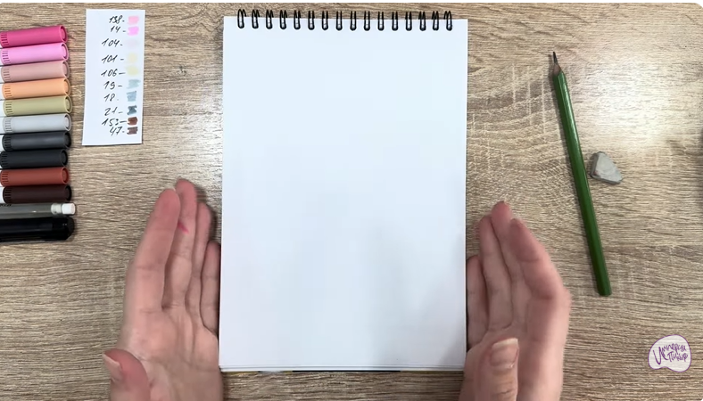 Рисуем Пуа из "Моана"