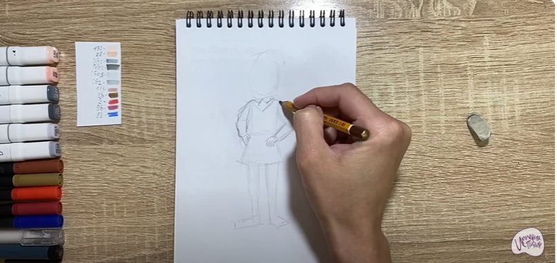 Рисуем Шотландец