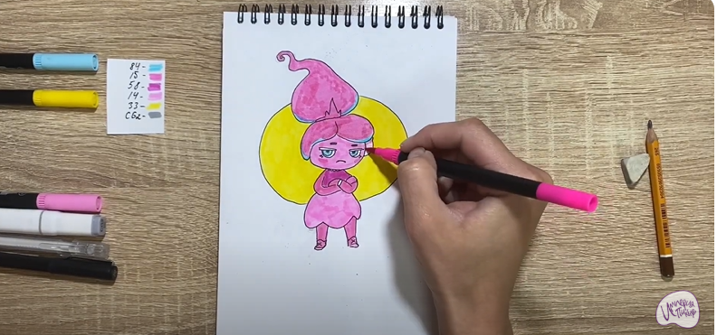 Рисуем Рози из "Семь Королевств"