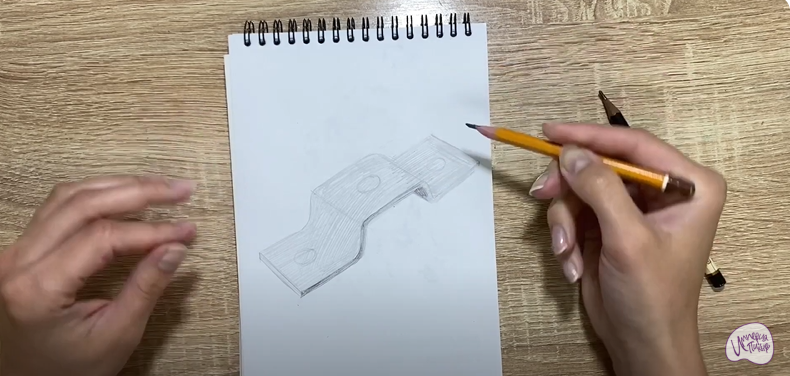 Рисуем Соединительная скоба
