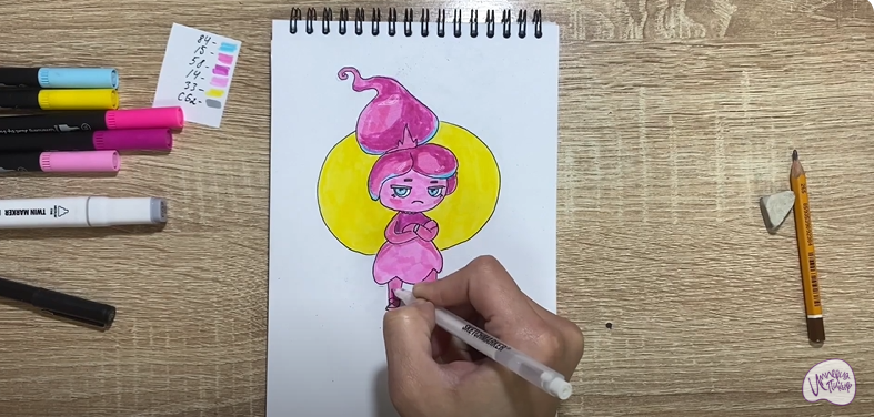 Рисуем Рози из "Семь Королевств"