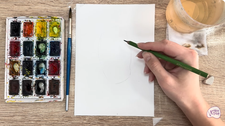 Рисуем Акебия