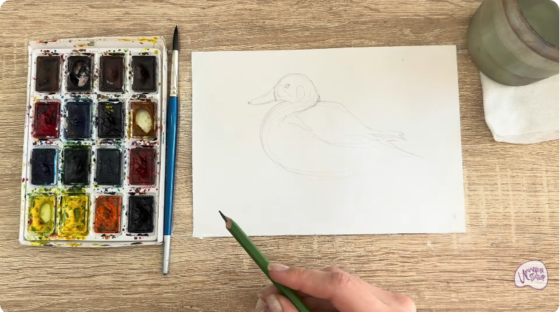 Рисуем Чирок-клоктун