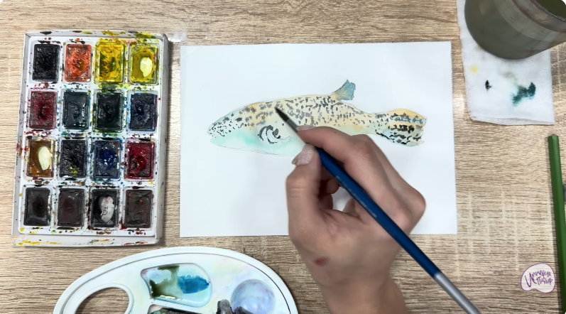 Рисуем Аротрон звёздчатый