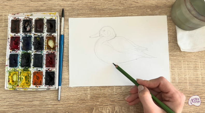 Рисуем Чирок-клоктун