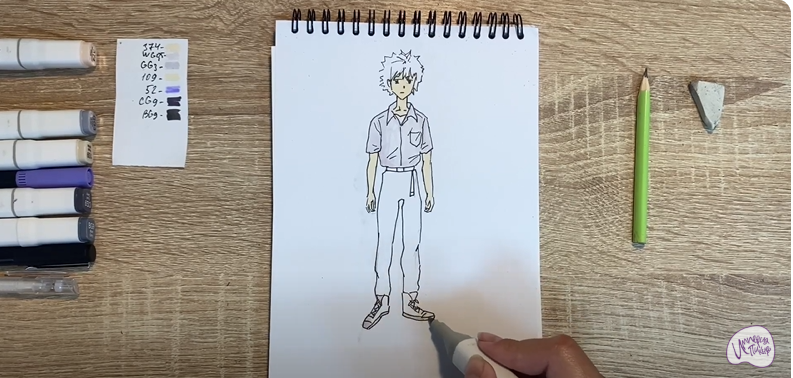 Рисуем Каору