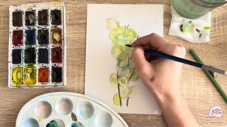 Рисуем Плещатка