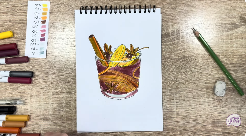 Рисуем Глинтвейн