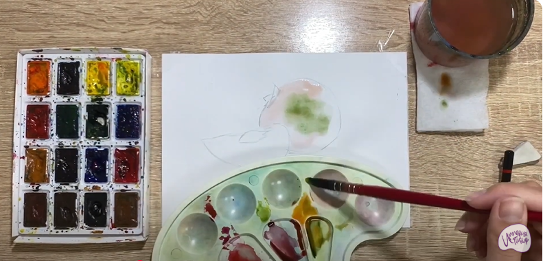 Рисуем Сапота