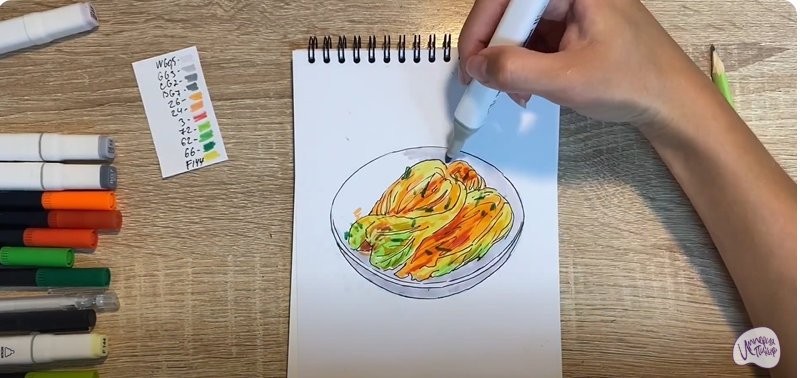 Рисуем Кимчи