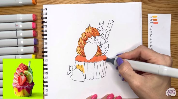 Рисуем Пирожное