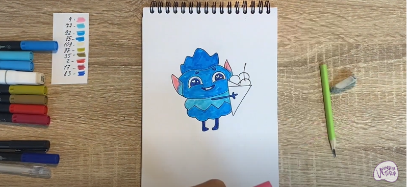 Рисуем Бу из "Лудлвилль"
