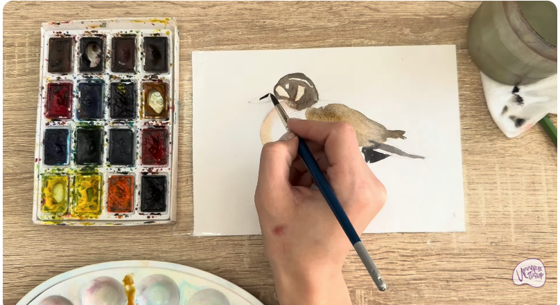 Рисуем Чирок-клоктун