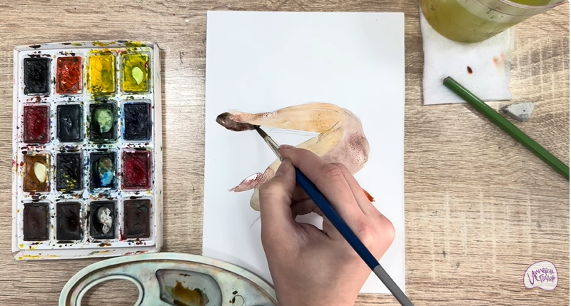 Рисуем Налим