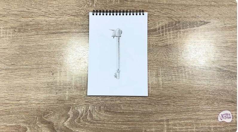 Рисуем Колонка водоразборная