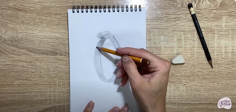 Рисуем Хомут силовой