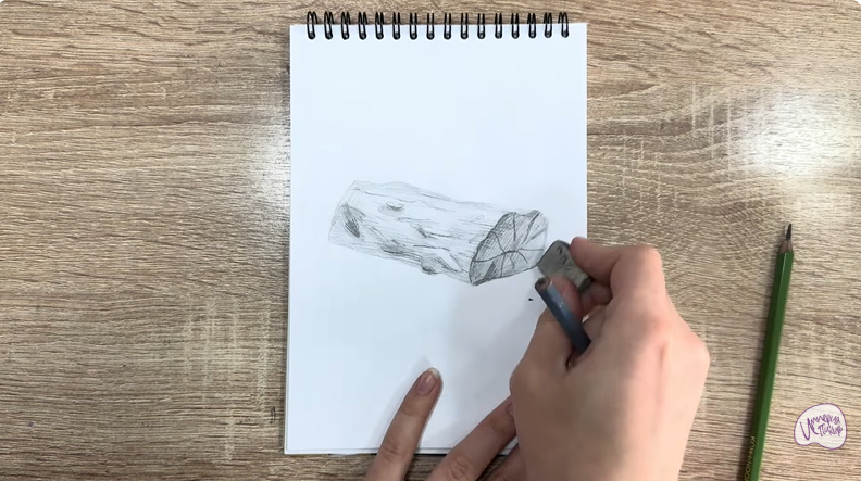 Рисуем Бревно