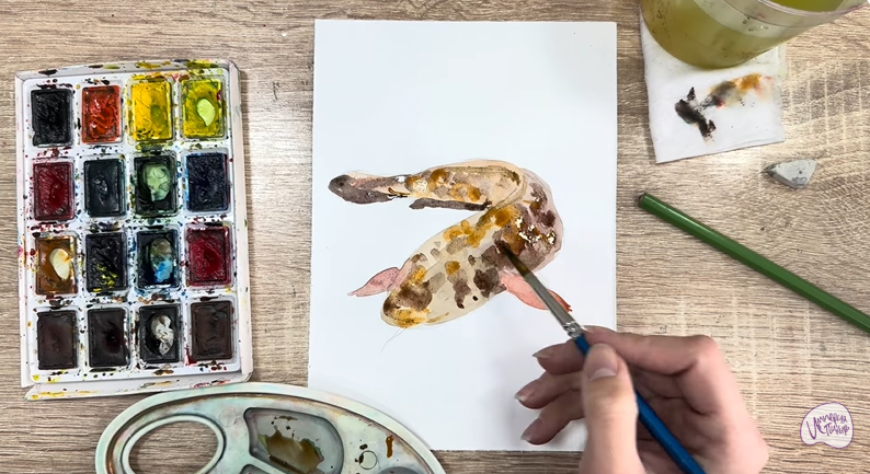 Рисуем Налим