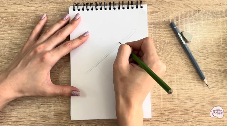 Рисуем Игла для швейной машинки