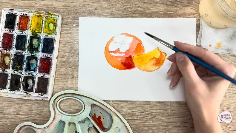 Рисуем Хурма