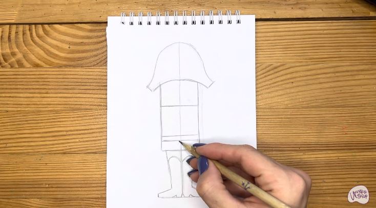 Рисуем Щелкунчик