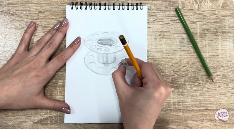 Рисуем Шпулька