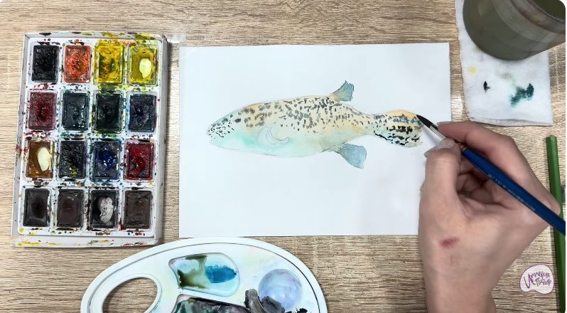 Рисуем Аротрон звёздчатый