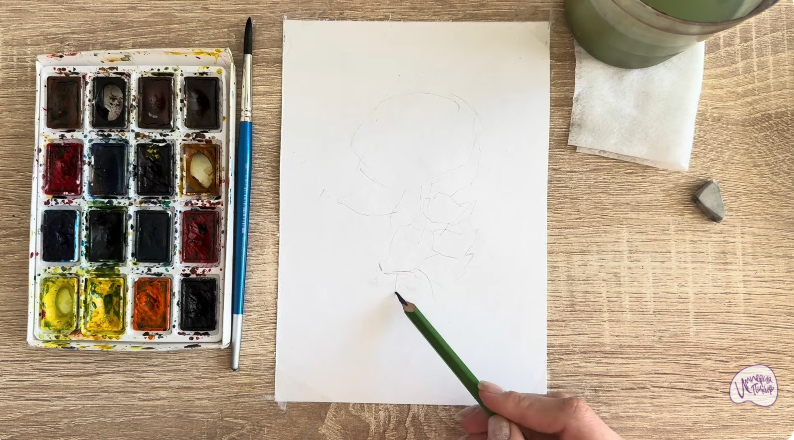 Рисуем Радиола розовая