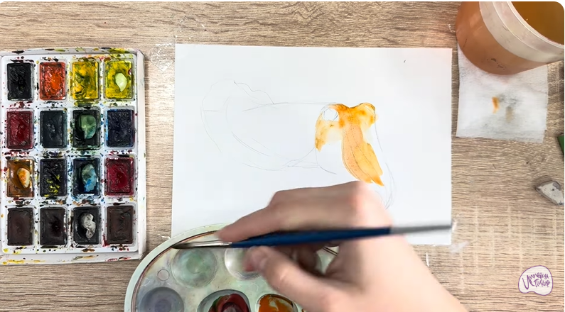 Рисуем Каракатица