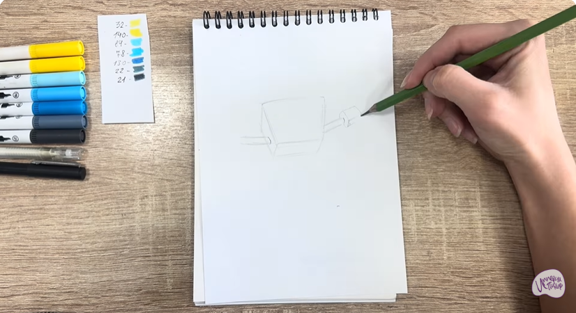 Рисуем Мозг из "Живой гараж"