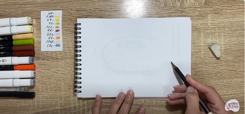 Рисуем Голубцы