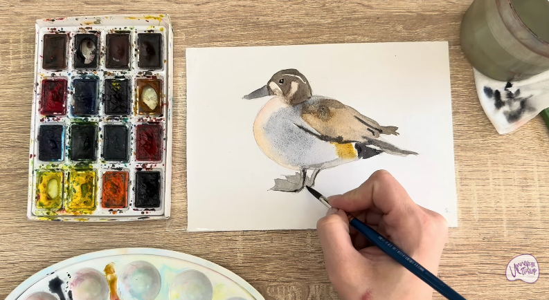 Рисуем Чирок-клоктун