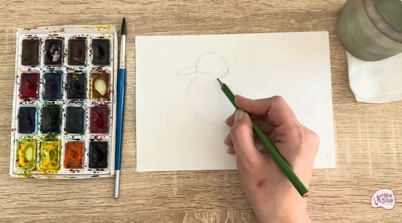 Рисуем Чирок-клоктун