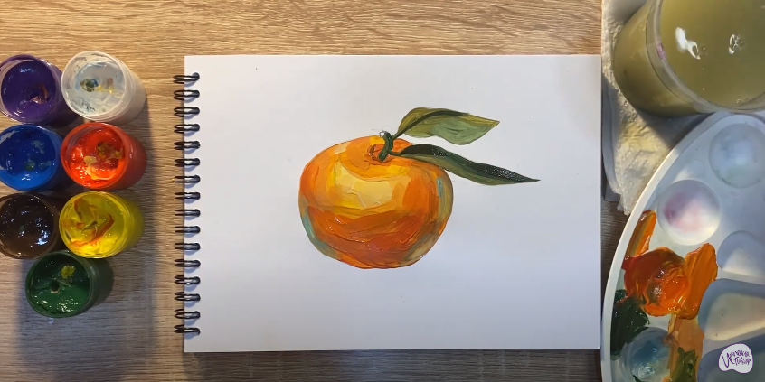 Рисуем Мандарин