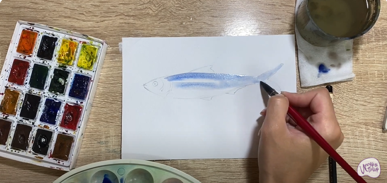 Рисуем Салака