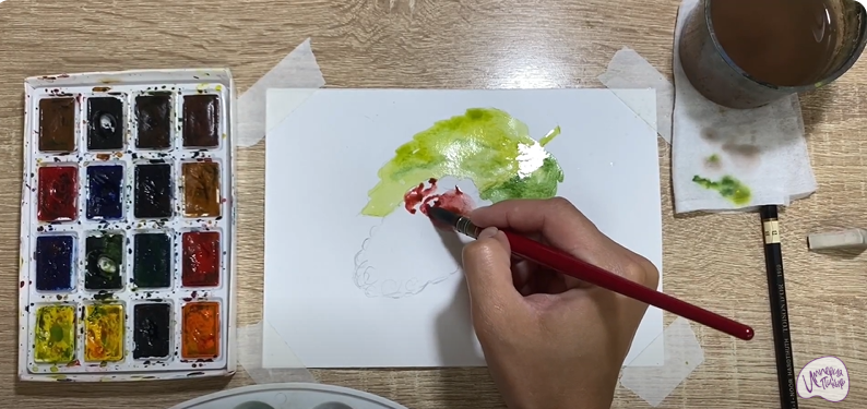 Рисуем Шелковица