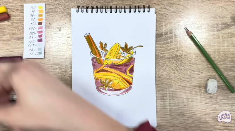 Рисуем Глинтвейн