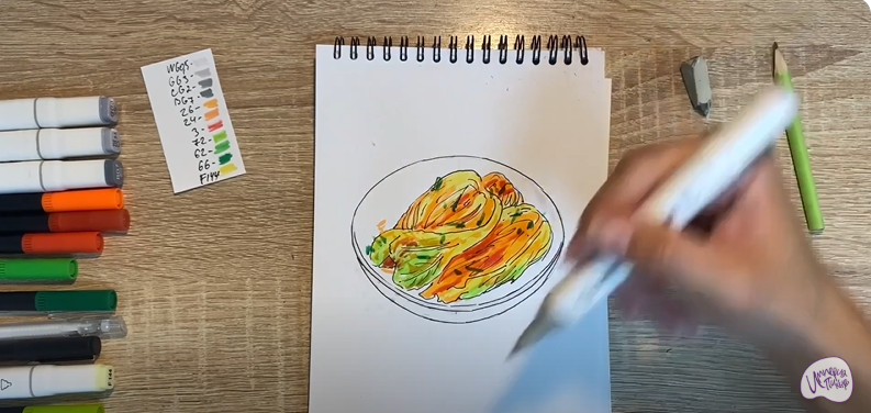 Рисуем Кимчи