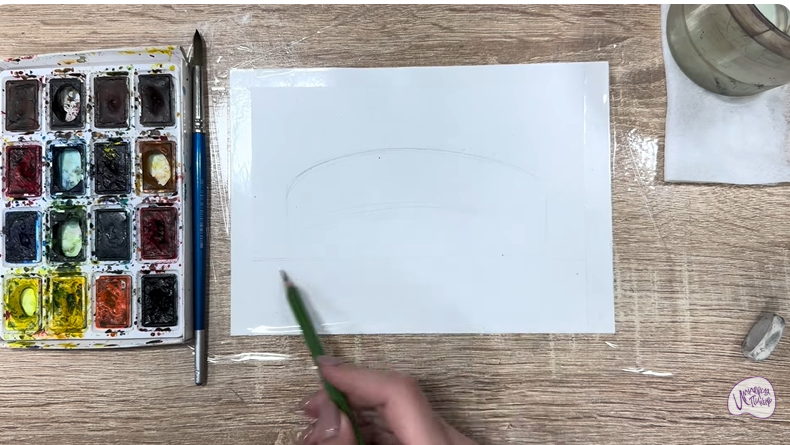 Рисуем Стадион Краснодар